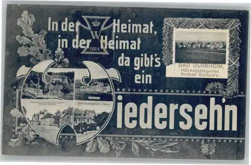 Bad Duerrheim Eichenlaub Eisernes Kreuz 1914 x