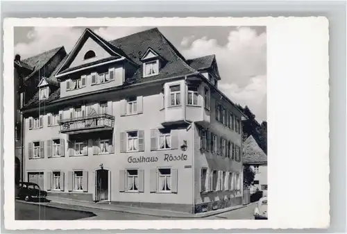 Triberg Gasthaus Roessle *