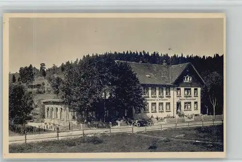 Triberg Gasthof ueberm Wasserfall *