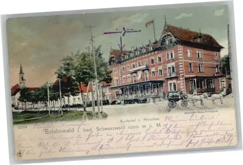 Schoenwald Schwarzwald Kurhotel zum Hirschen x