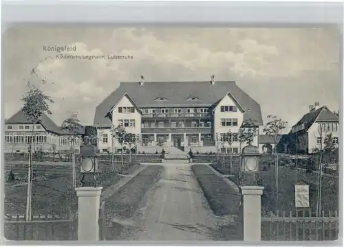 Koenigsfeld Kindererholungsheim Luisenruhe x