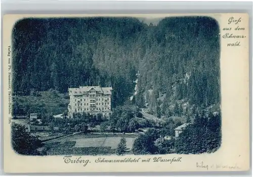 Triberg Schwarzwaldhotel Wasserfall *