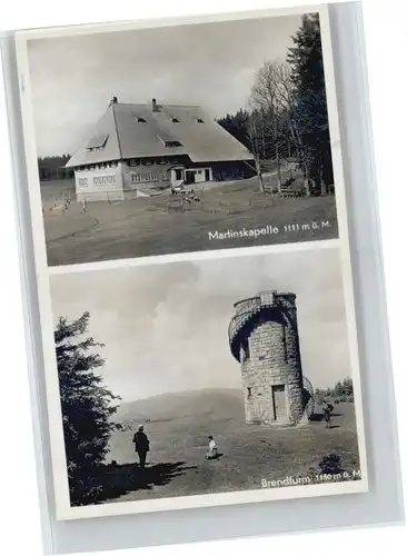 Furtwangen Furtwangen Brendturm Martinskapelle * / Furtwangen im Schwarzwald /Schwarzwald-Baar-Kreis LKR