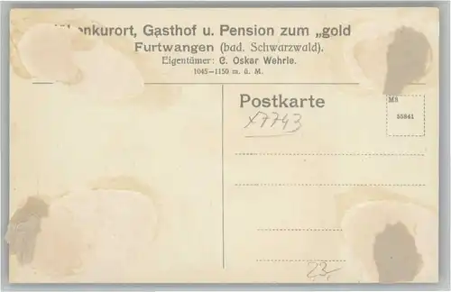 Furtwangen Gasthof Pension zum goldenen Raben *