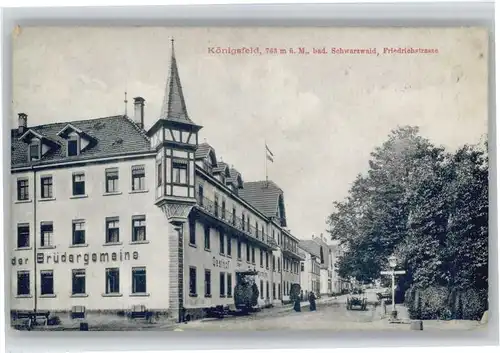 Koenigsfeld Schwarzwald Koenigsfeld Friedrichstrasse * / Koenigsfeld im Schwarzwald /Schwarzwald-Baar-Kreis LKR