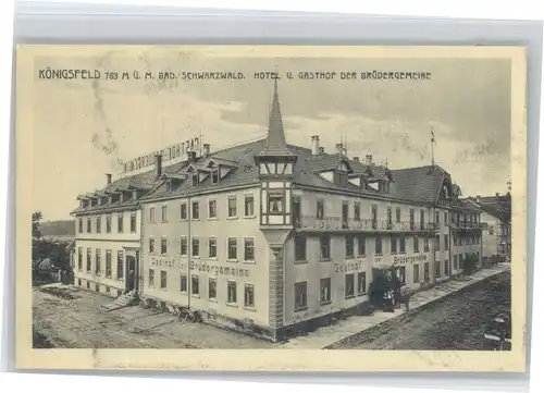 Koenigsfeld Hotel Gasthof Der Bruedergemeine *