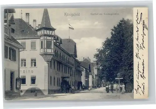 Koenigsfeld Gasthof der Bruedergemeine x