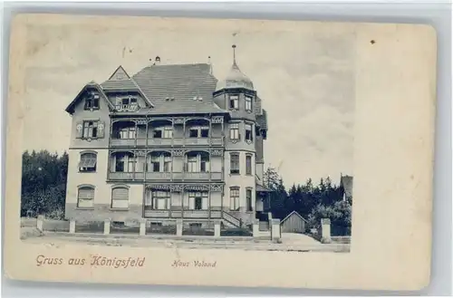 Koenigsfeld Schwarzwald Koenigsfeld Haus Voland * / Koenigsfeld im Schwarzwald /Schwarzwald-Baar-Kreis LKR