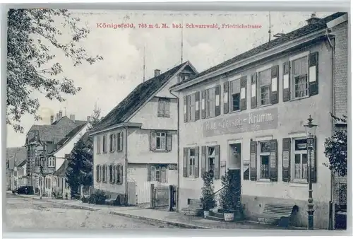 Koenigsfeld Friedrichstrasse Hotel Pension Krumm *
