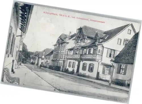 Koenigsfeld Schwarzwald Koenigsfeld Friedrichstrasse * / Koenigsfeld im Schwarzwald /Schwarzwald-Baar-Kreis LKR