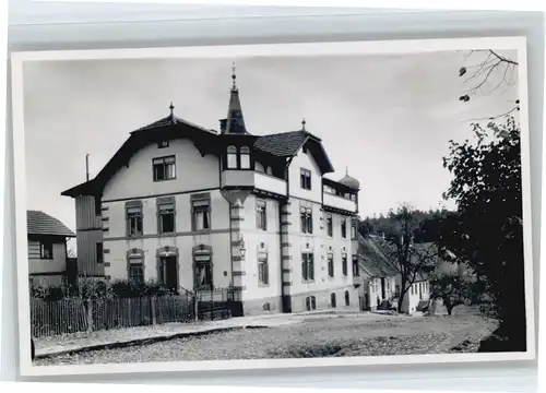 Koenigsfeld Sanatorium Tannenhaus *