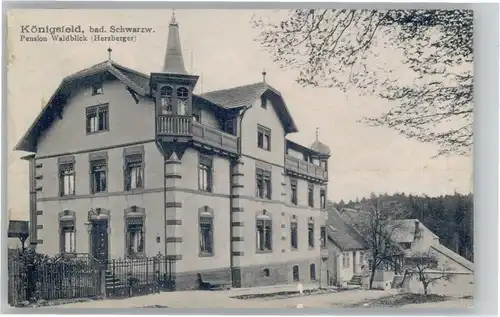 Koenigsfeld Schwarzwald Koenigsfeld Pension Waldblick * / Koenigsfeld im Schwarzwald /Schwarzwald-Baar-Kreis LKR