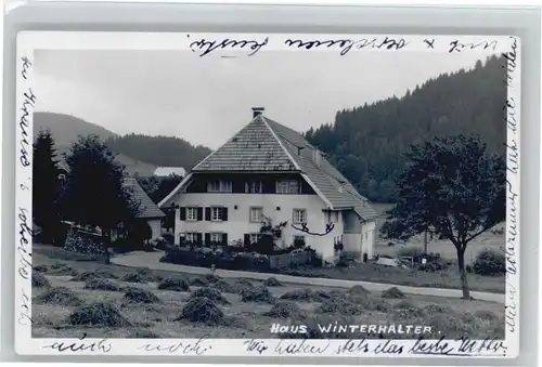 Hinterzarten Hinterzarten Haus Winterhalter x / Hinterzarten /Breisgau-Hochschwarzwald LKR