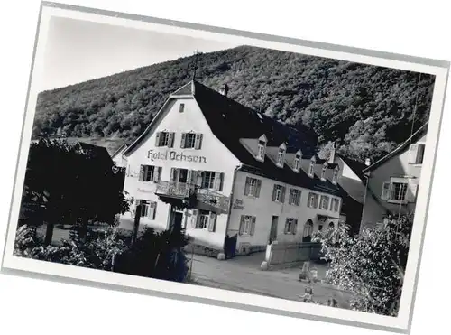 Badenweiler Badenweiler Hotel zum Ochsen * / Badenweiler /Breisgau-Hochschwarzwald LKR