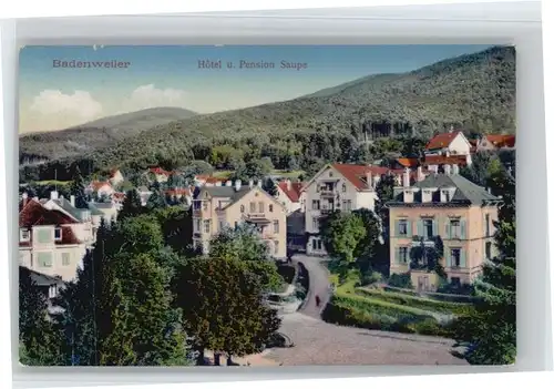 Badenweiler Hotel Pension Saupe *