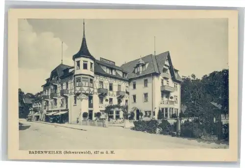 Badenweiler Schwarzwald Hotel *
