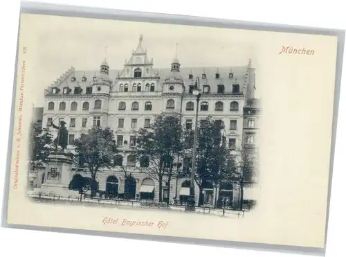 Muenchen Hotel Bayrischer Hof *