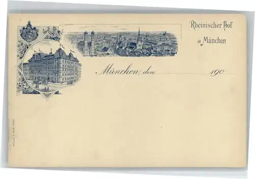 Muenchen Rheinischer Hof *