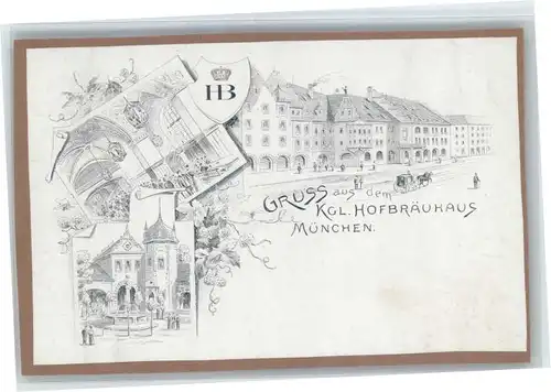 Muenchen Hofbraeuhaus *