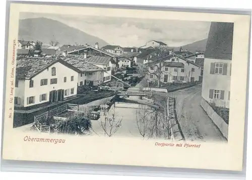 Oberammergau Pfarrhof *