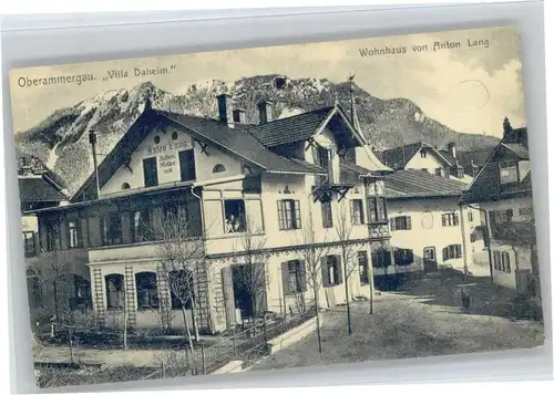 Oberammergau Villa Daheim *