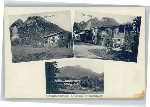 Berchtesgaden Gruenstein Untersberg Pension Hofreit x