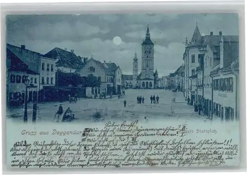 Deggendorf Donau Deggendorf Stadtplatz x / Deggendorf /Deggendorf LKR