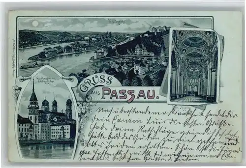 Passau Passau Rathausturm Domturm Dom x / Passau /Passau LKR