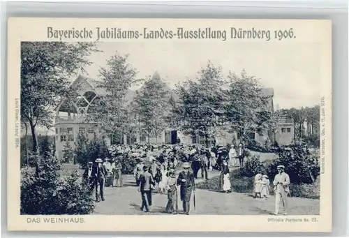 Nuernberg Jubilaeumsausstellung Weinhaus *