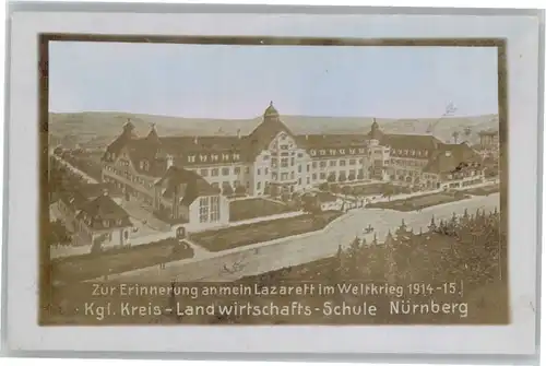 Nuernberg Nuernberg Landwirtschaftsschule * / Nuernberg /Nuernberg Stadtkreis