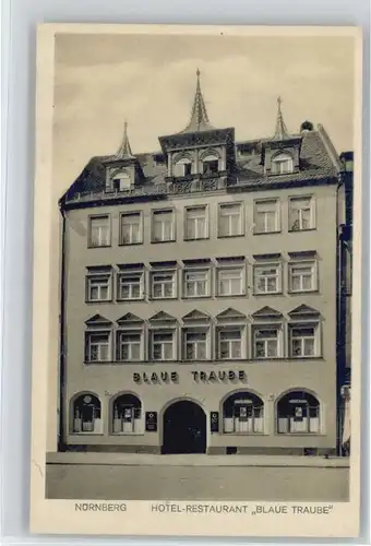 Nuernberg Nuernberg Hotel Restaurant Blaue Traube * / Nuernberg /Nuernberg Stadtkreis