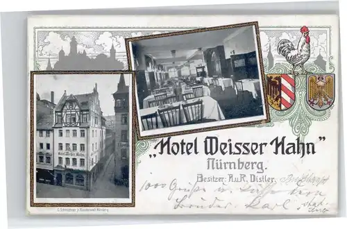 Nuernberg Hotel Weisser Hahn x