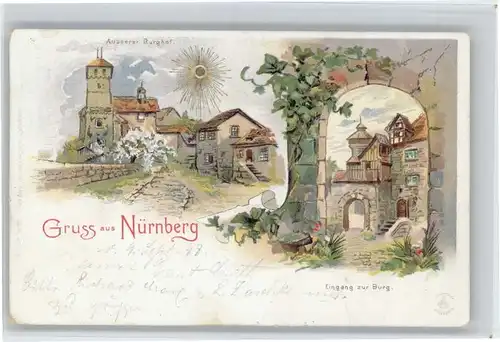 Nuernberg Burgeingang x