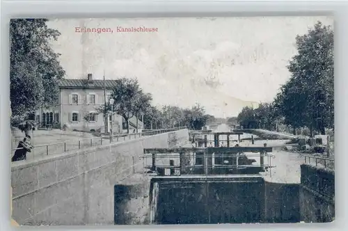 Erlangen Kanalschleuse *