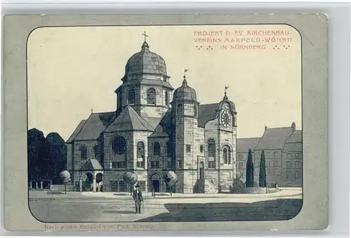 Nuernberg Kirchenbau Maxfeld Woehrd *