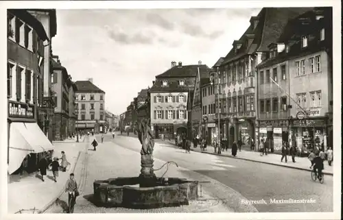 Bayreuth Maximilianstrasse Brunnen *