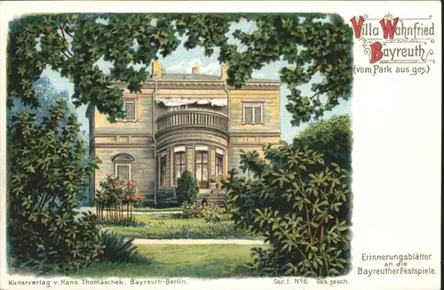 Bayreuth Bayreuth Villa Wahnfried * / Bayreuth /Bayreuth LKR