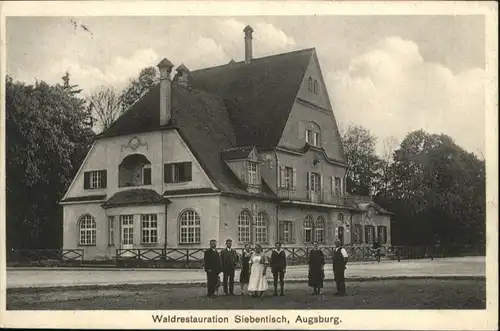 Augsburg Augsburg Waldrestauration Siebentisch x / Augsburg /Augsburg LKR