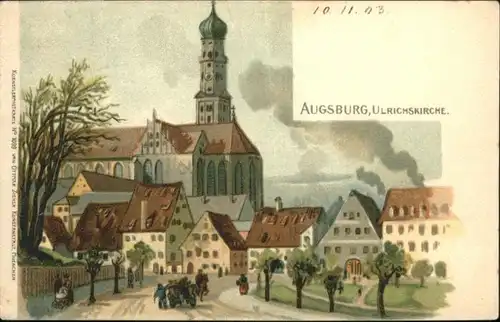 Augsburg Augsburg Kuenstler Ottmar Zieher Ulrichskirche x / Augsburg /Augsburg LKR