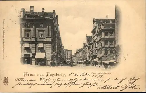 Augsburg Karolinenstrasse x