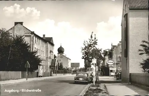 Augsburg Bluecherstrasse Esso Tankstelle *