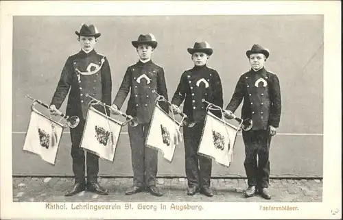 Augsburg Lehrlingsverein Fanfarenblaeser *