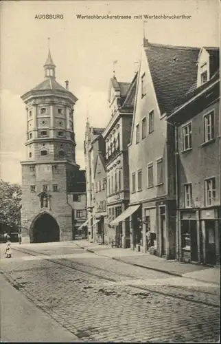 Augsburg Wertachbruckerstrasse Wertachbruckertor *