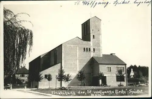 Augsburg Spickel St Wolfgangs Kirche *