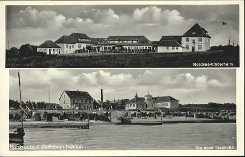 Cuxhaven Duhnen Kinderheim Lesehalle *