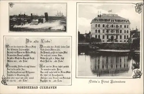 Cuxhaven Hotel Belvedere Gedicht *