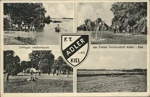 Kiel Freie Turnerschaft Adler Zeltlager Adlerhorst x