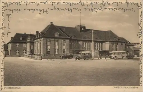 Flensburg Reichsbahnhof x
