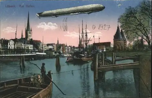 Luebeck Zeppelin Hafen x