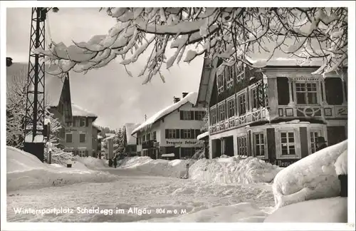 Scheidegg Allgaeu  *